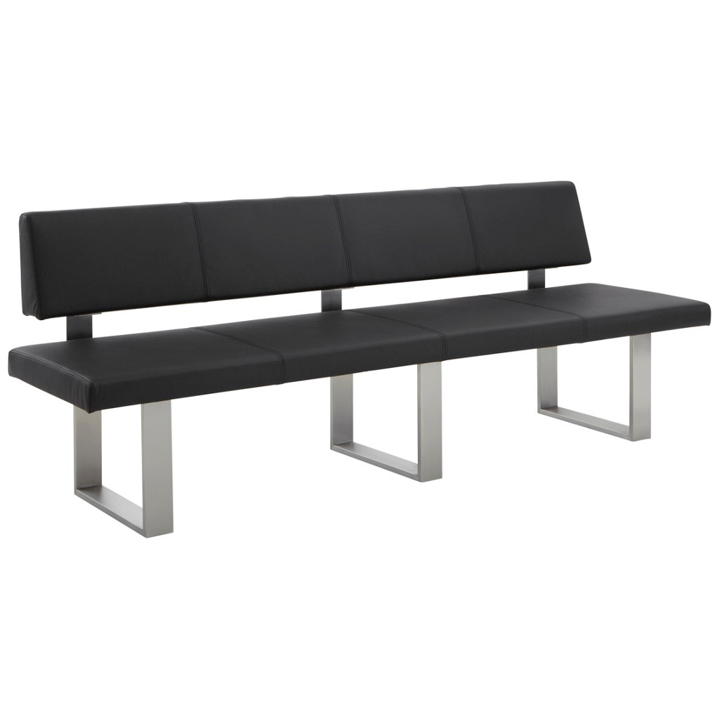 Shopthewall dieter knoll eckbank metall textil grau grau Shopthewall dieter knoll eckbank metall textil grau grau